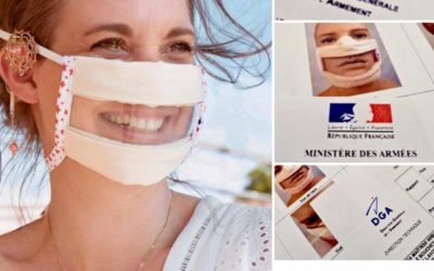 Le Masque Sourire® Odiora validé par la DGA pour sa filtration et respirabilité